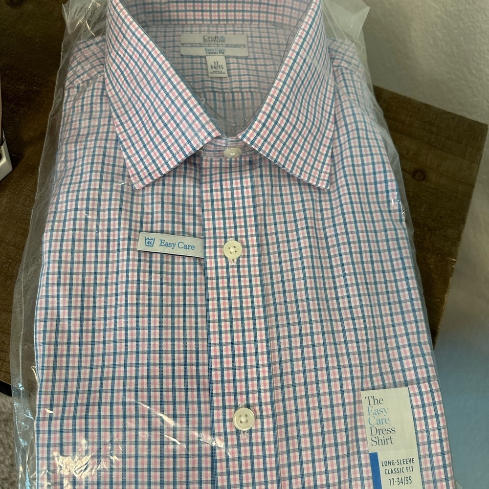 Men’s Croft and barrow long sleeve button up